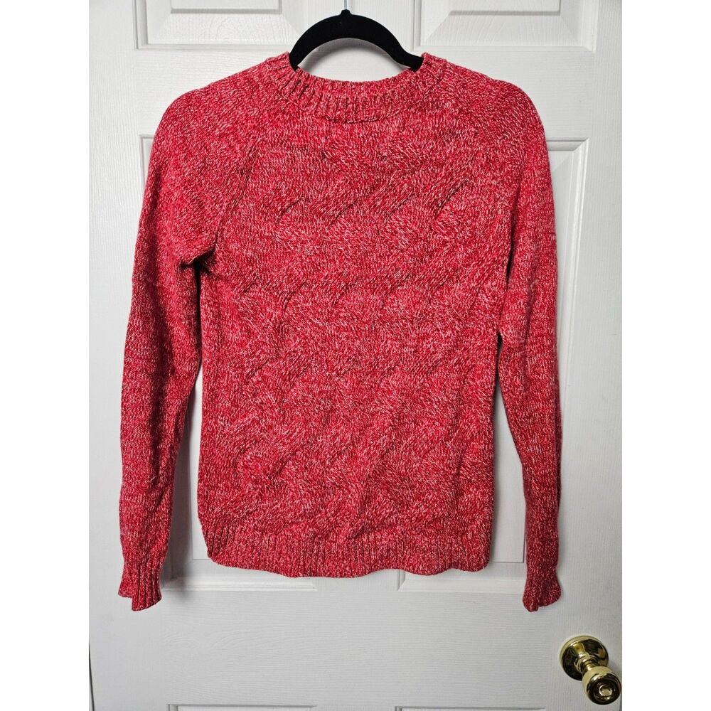 Lands' End Drifter Sweater Size Extra Small Heathered Red